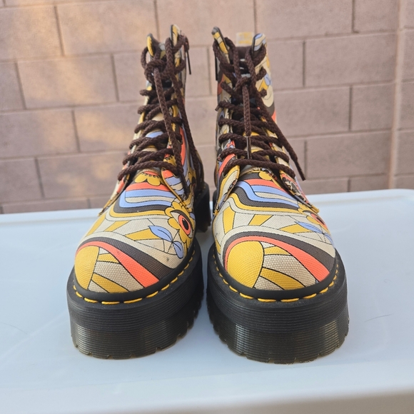 Dr. Martens Jadon Boot Retro Canvas - Picture 8 of 15